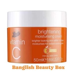 Boots Vitamin C Brightening Moisturizing Cream