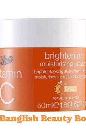 Boots Vitamin C Brightening Moisturizing Cream