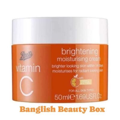 Boots Vitamin C Brightening Moisturizing Cream