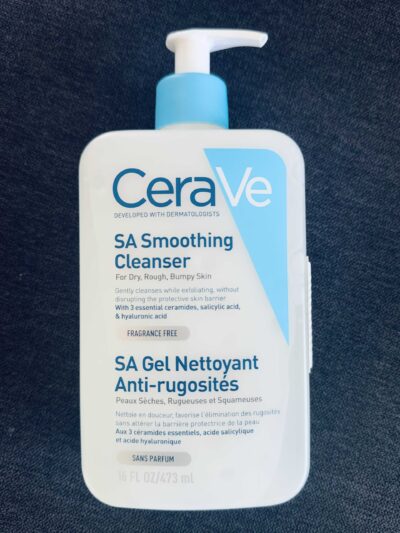CeraVe SA Smoothing Cleanser (Dry, Rough, and Bumpy) (473ml)